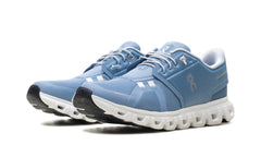 ON RUNNING CLOUD 6 "CHAMBRAY WHITE"