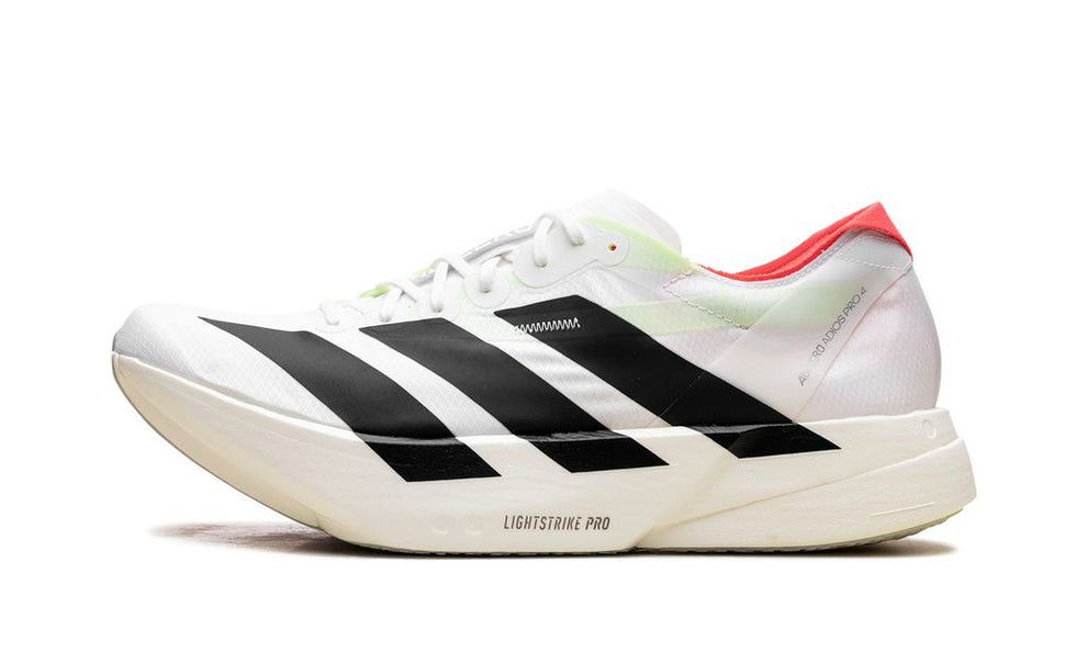 ADIDAS ADIZERO ADIOS PRO 4 "WHITE BLACK RED"